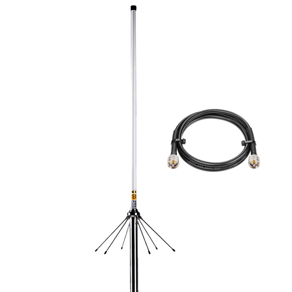 Marine Antenna Talkie Walkie Base Station Antennas Boat VHF UHF144MHz