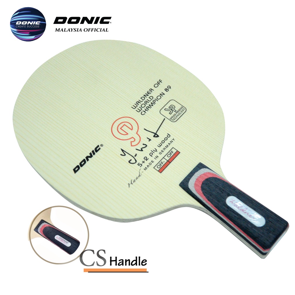 Donic Waldner Off WC89 Incredible Offensive Control Table Tennis Blade Shopee Malaysia
