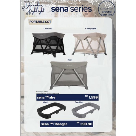 Nuna sena outlet aire champagne