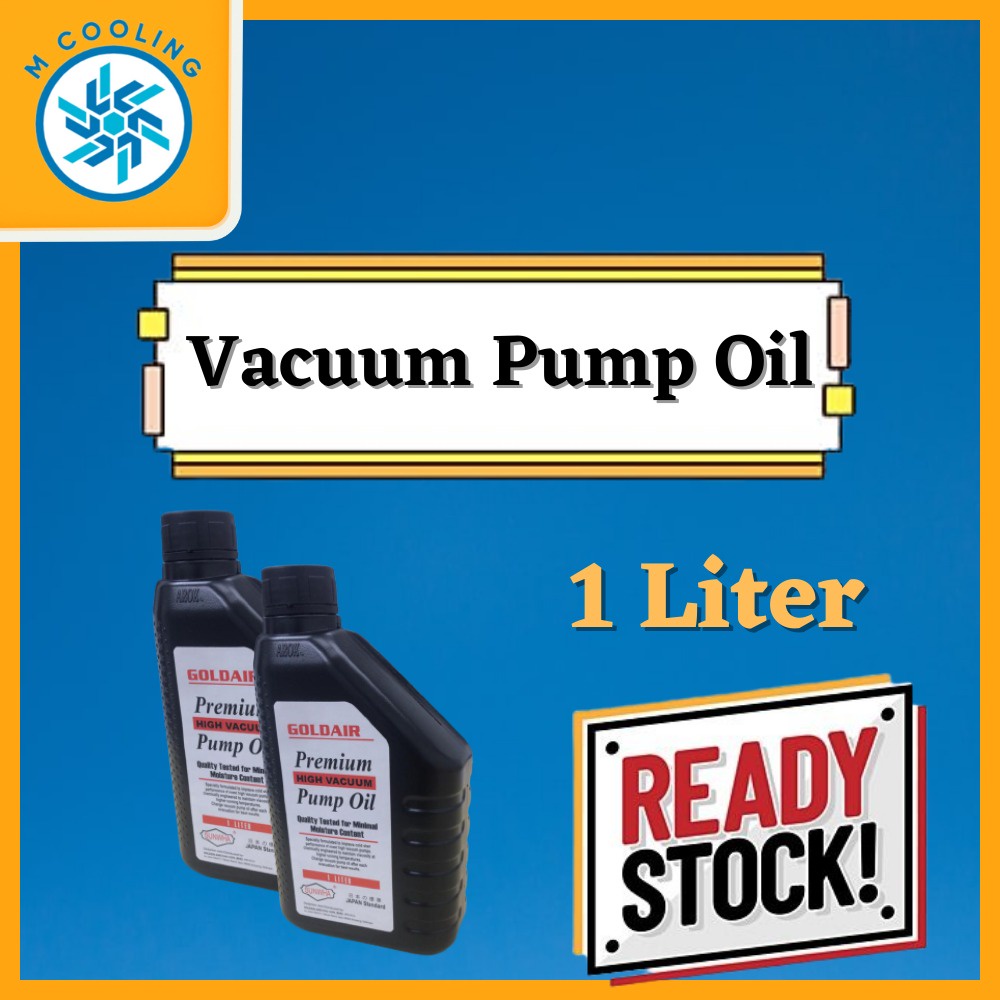 [BIG OFFER] GOLDAIR Premium High Vacuum Pump Oil (1LITER) Shopee Malaysia