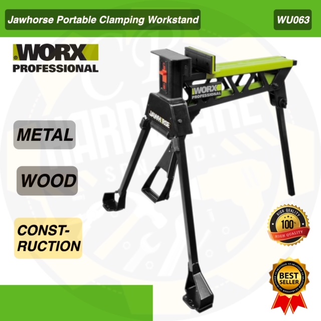 WORX WU 063 JAWHORSE PORTABLE CLAMPING WORKSTAND WU063 Shopee