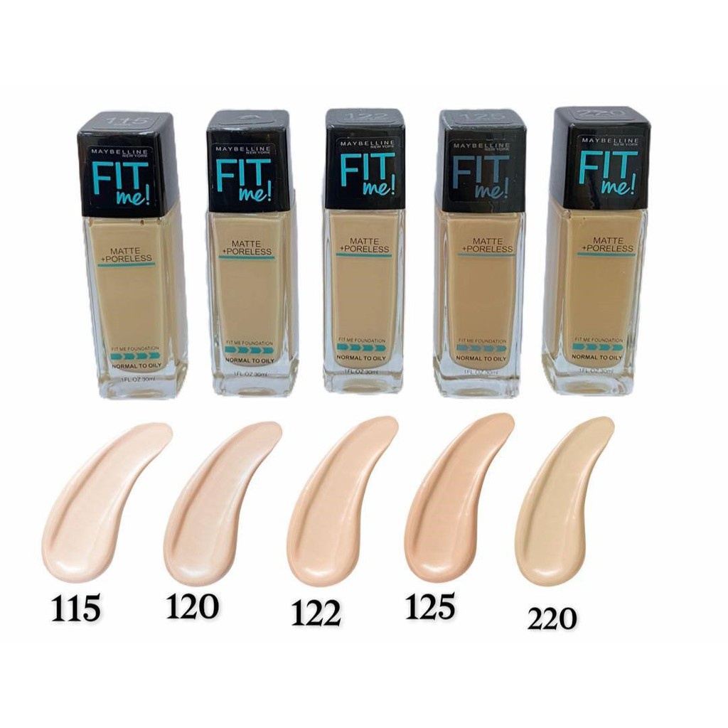 100% original, Fitme Matte+Poreless Foundation - 30ml | Shopee Malaysia