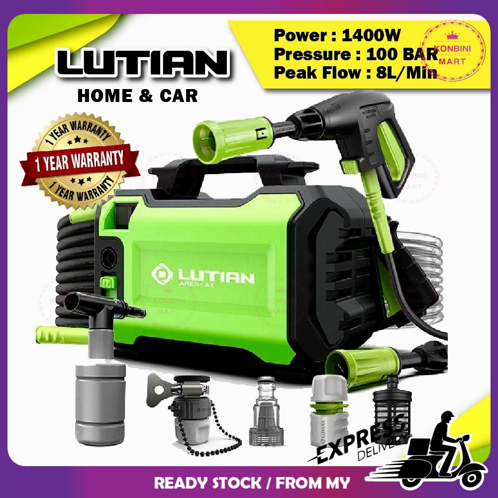 Konbini LUTIAN 1400W Car High Pressure Cleaner High Pressure Portable