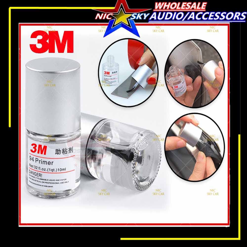 1Pcs 3M 94Permanent Racing kool 95 Primer Adhesion Promoter For Double Sided Tape Primer
