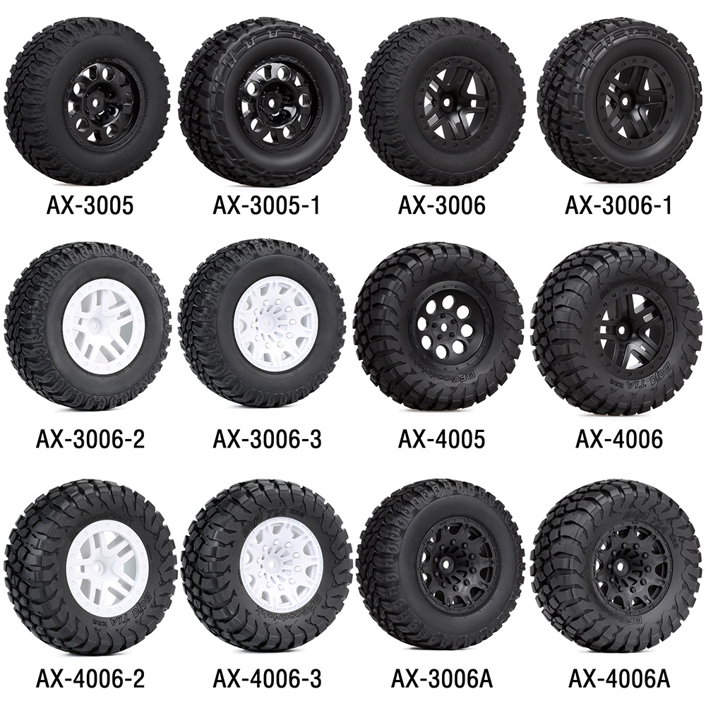 Pneus En Caoutchouc 110mm Pour Camion Short Course 1/10 - Compatible ARRMA SENTON, Traxxas Slash