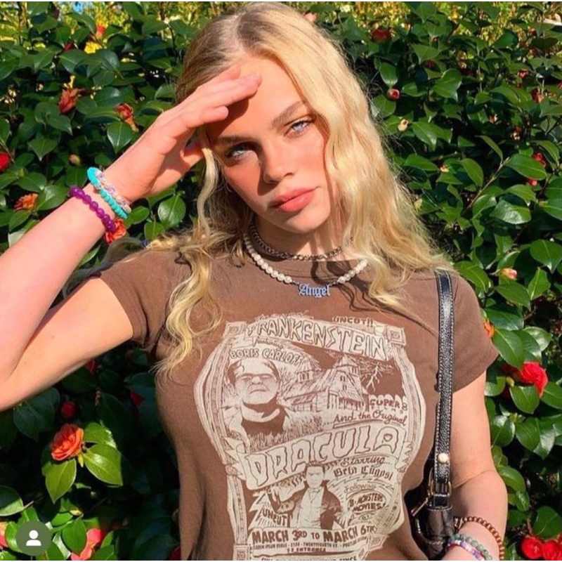 BRANDY MELVILLE FRANKENSTEIN HAILIE TOP [AUTHENTIC] Shopee Malaysia