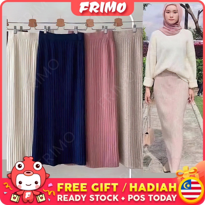 READY STOCK💖FRIMO【SL 100cm Panjang】Pencil Skirt High Quality Skirt