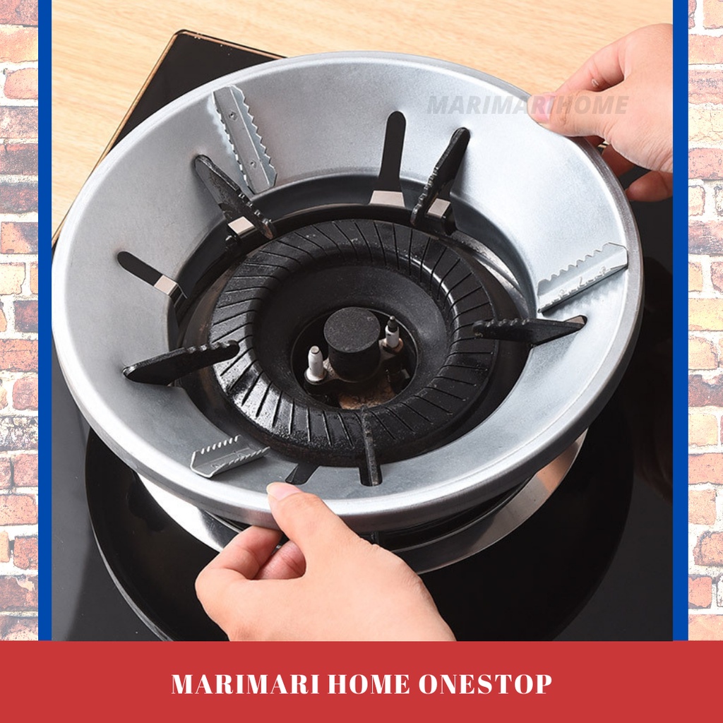 8 Holes Universal Stainless Steel Gas Stove Cover Stove Fire Wind