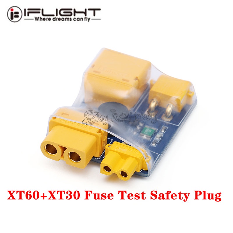 IFlight Anti-short Circuit Protector Fuse XT30 XT60 Male Female LED ...