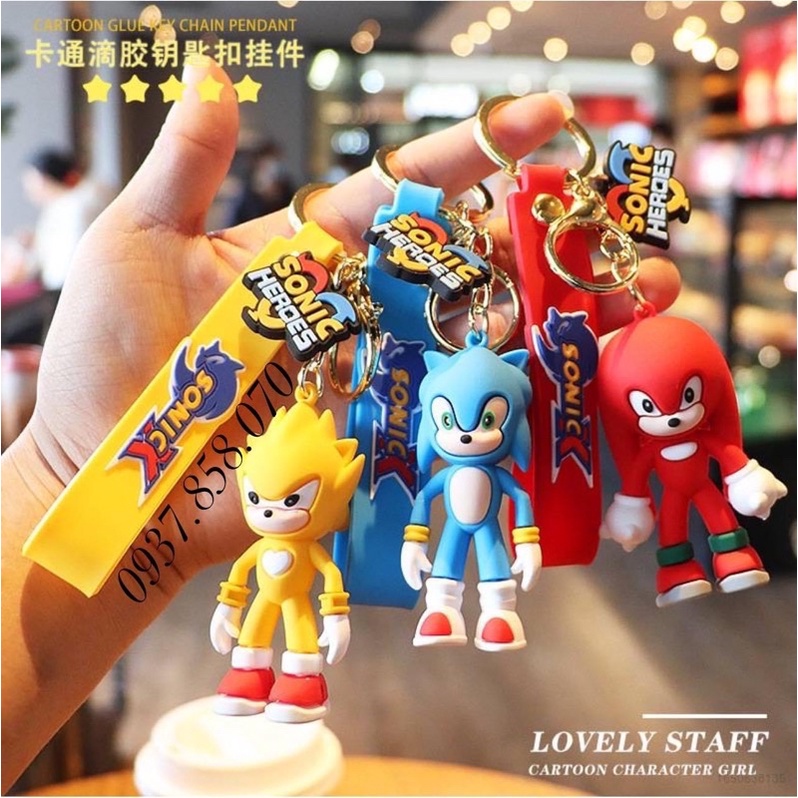 Sonic Cartoon Key Chain | Shopee Malaysia