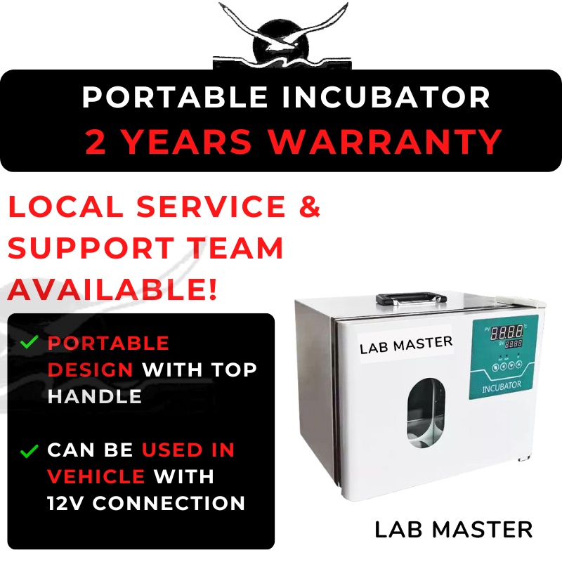 LAB MASTER/MALAYSIA Portable Incubator RT+565℃ (2 YEARS WARRANTY) Used