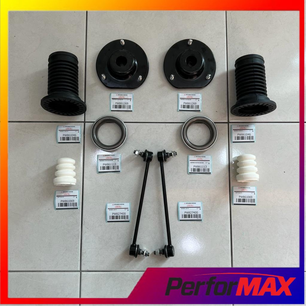 🚨MITSUBISHI🚨10 ITEM SET PROTON SAGA BLM/ FLX / SAVVY ABSORBER MOUNTING ...