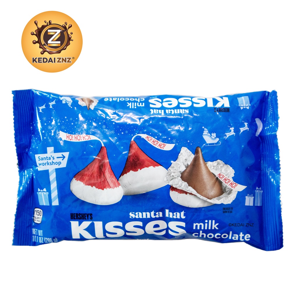 Chocolate HERSHEYS Kisses Milk Chocolate Bag 286g Coklat | Shopee Malaysia