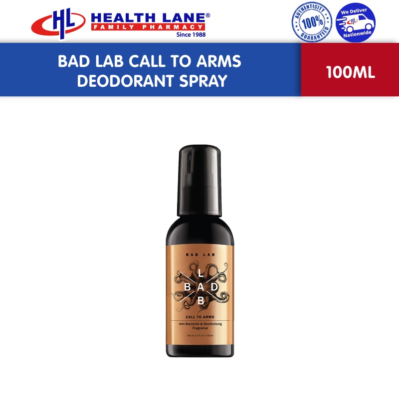 BAD LAB Call To Arms AntiBacterial & Deodorising Fragrance (100ml