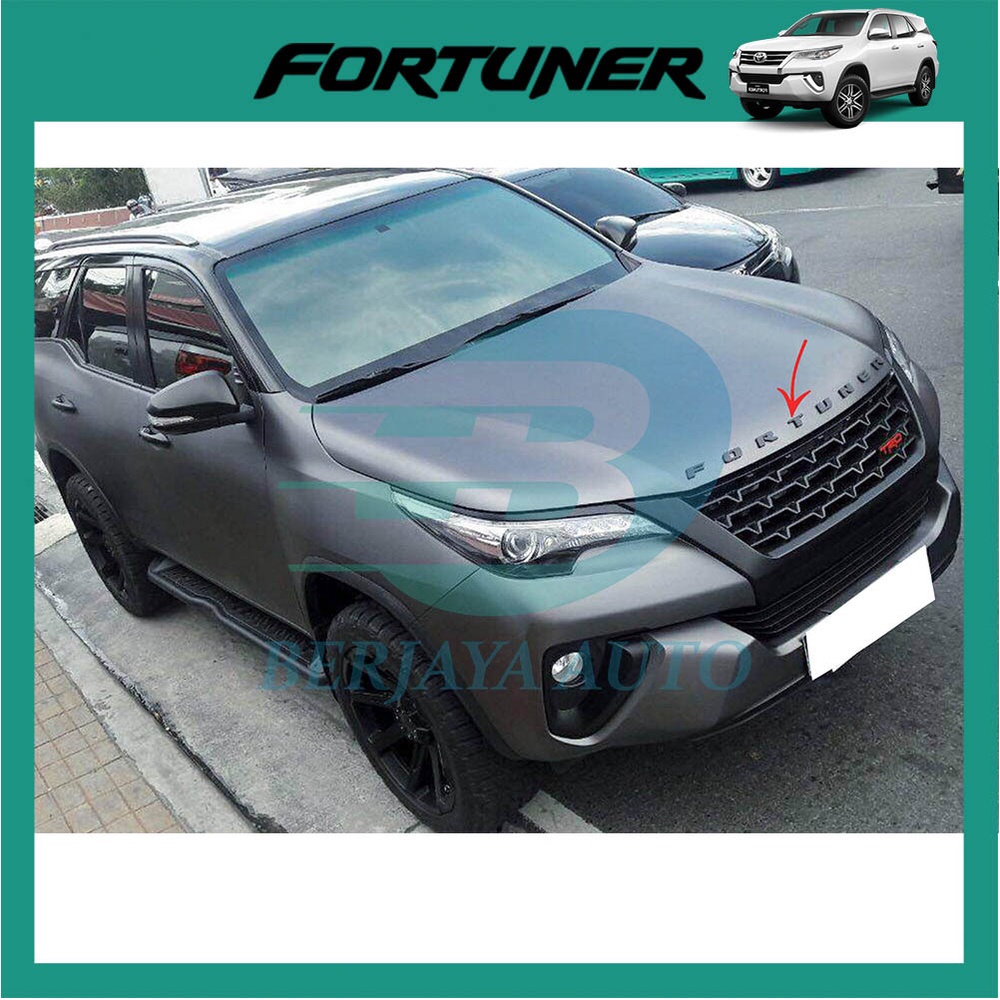 Toyota Fortuner (2016 - 2020) 2nd Gen Front Bonnet Emblem Berjaya Auto