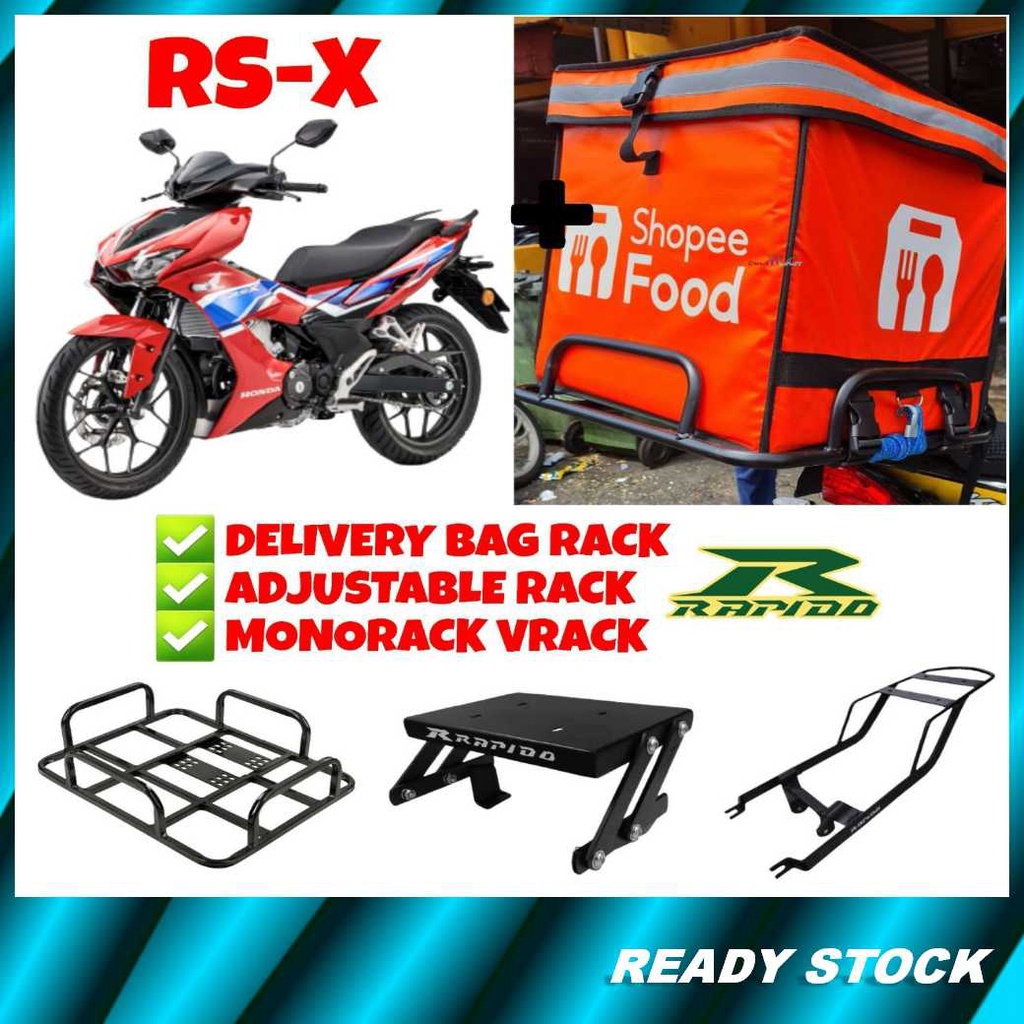 HONDA RSX Winner X RS-X/RS150/Vario Scooter RAPIDO Adjustable Rack ...