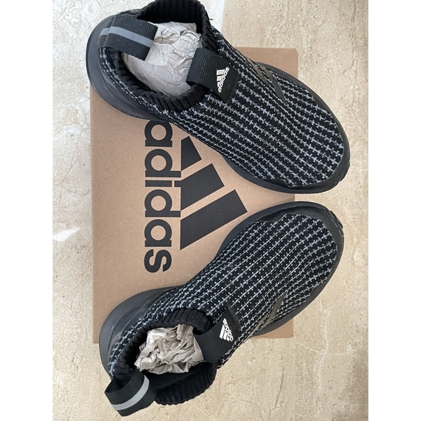 adidas gazelle silver green womens Adidas RapidaRun Knit J Big Kid's Running Shoes Grey/White