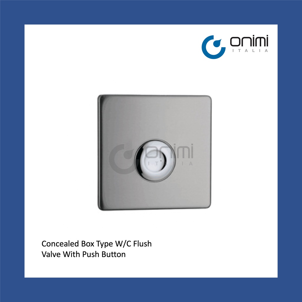 Onimi Italia - Concealed Box Type W/C Flush Valve / WC Flush Valve / WC ...