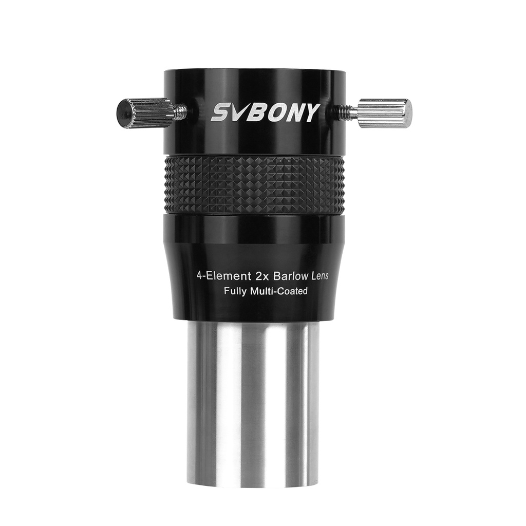 SVBONY SV216 2X Barlow Lens 1.25 inches Advanced achromatic Aspherical