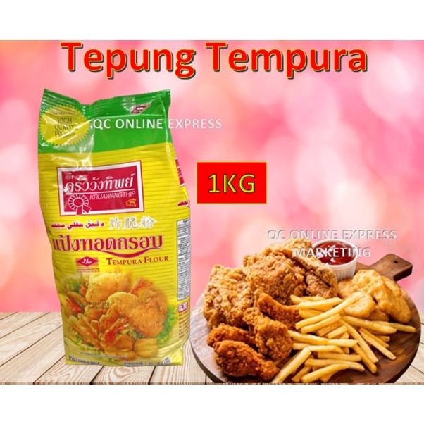 TEPUNG TEMPURA / Tempura flour 1kg / Tepung goreng ayam thailand