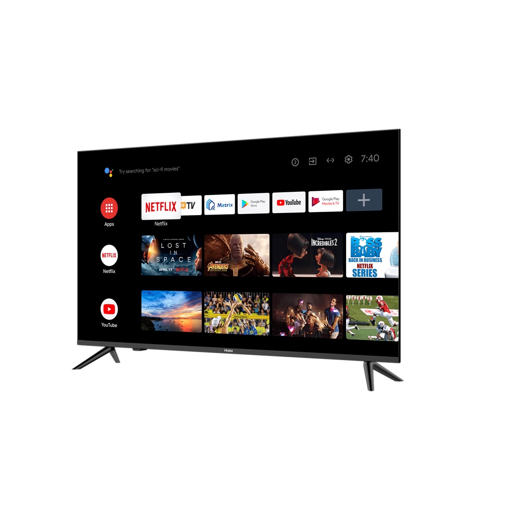 Haier 40" FULL HD SMART TV Android Series H40K66FG PLUS Shopee Malaysia