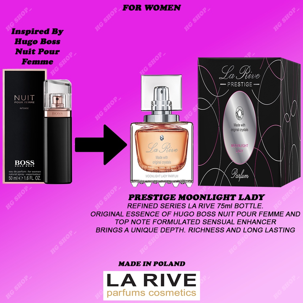 PERFUME LA RIVE PRESTIGE MOONLIGHT LADY EDP 75ml (ORIGINAL) Shopee Malaysia
