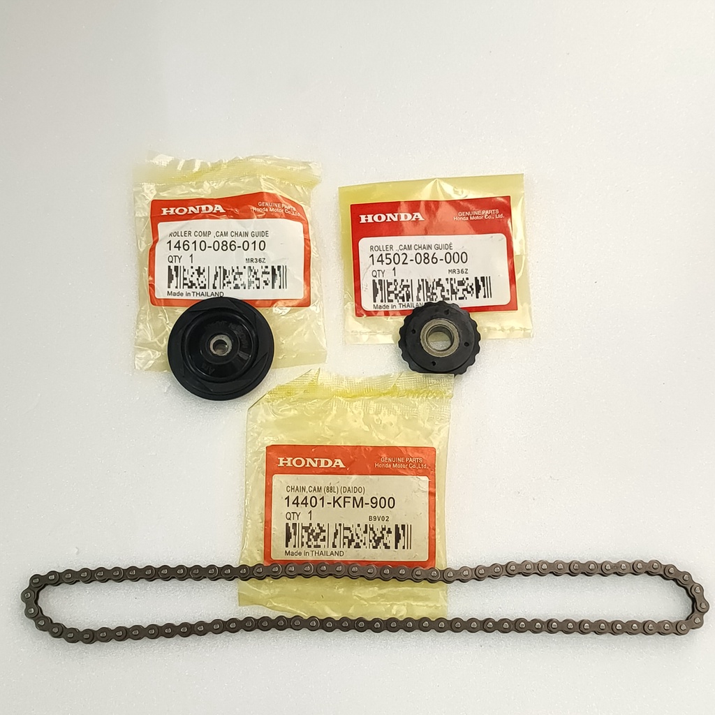EX5 DREAM/WAVE100 [ 3 IN 1 ORIGINAL ] BLOCK ROLLER+TENSIONER ROLLER