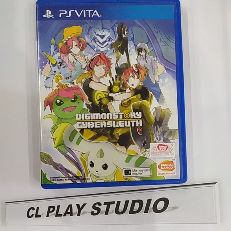 USED VITA DIGIMON STORY CYBER SLEUTH(ENGLISH) | Shopee Malaysia