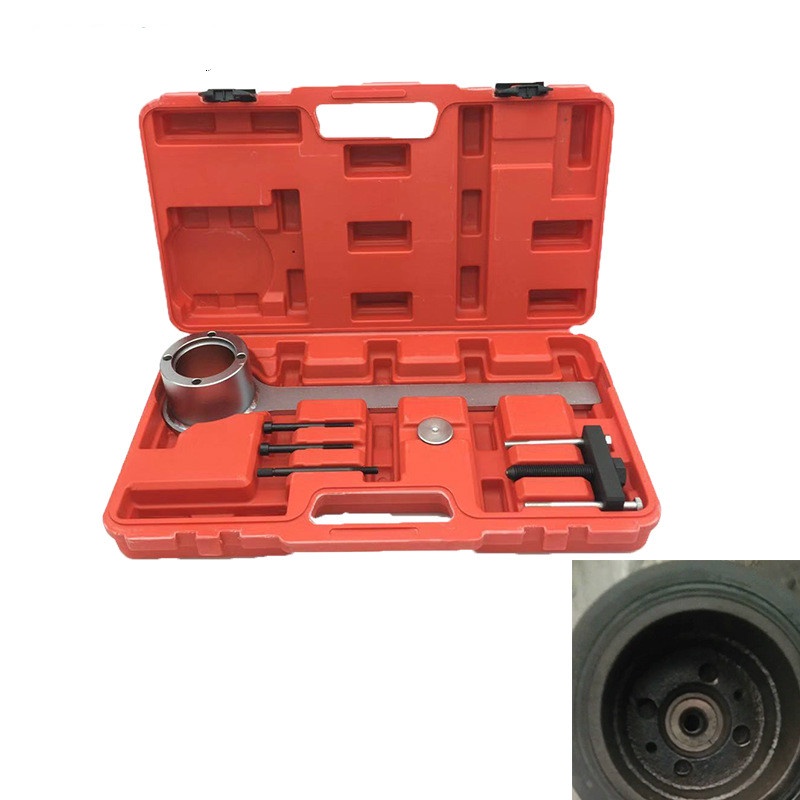 Car Engine Crankshaft Pulley Removal Holding Repair Tool For Jaguar