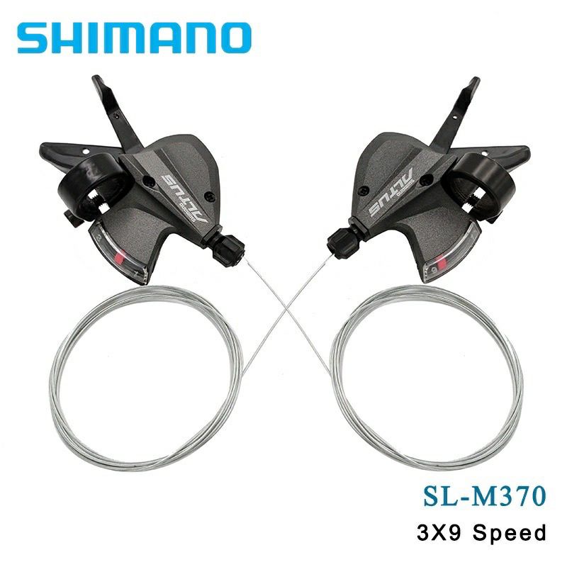 iriding shimano Altus M370 M310 3x9 3 8 Speed Shifter Trigger Set SL M370 w inner Cable Shifter Left Right Shopee Malaysia