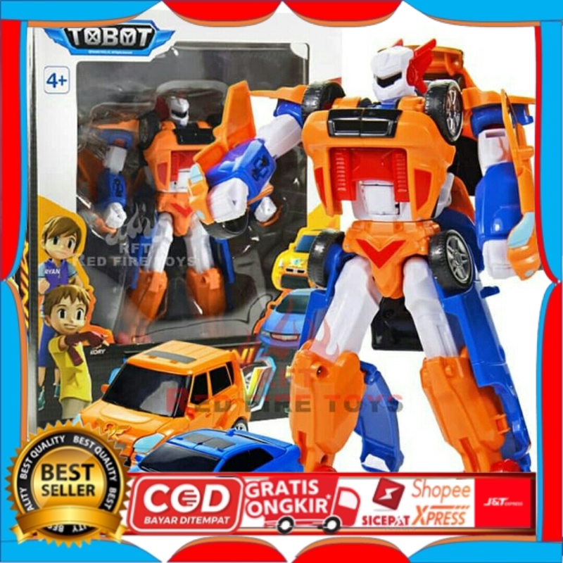 Tobot Tritan Champion Transformer 3 In 1 Tobot Tritan Uk Big | Shopee ...