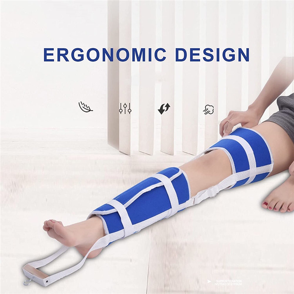 Lower limb traction, leg immobilization straps for medical purposes ...