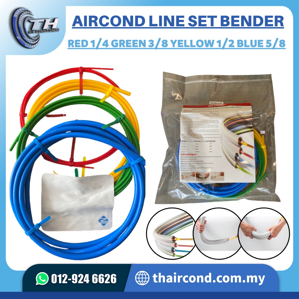 Line Bender Set Kit Aircond Line Set Bender For Soft Copper 1/4