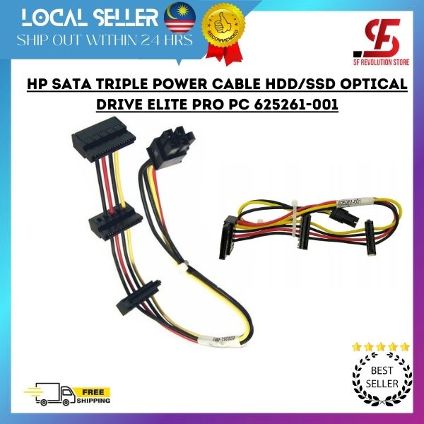 Speedlink Cavo Alimentazione SATA Da Molex 4 Pin A 15 Pin, 0,15 M, Per HDD E SSD