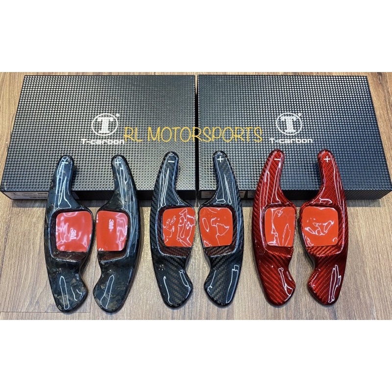 Volkswagen Golf Mk8 TSI GTI Carbon fiber paddle shifters shift steering