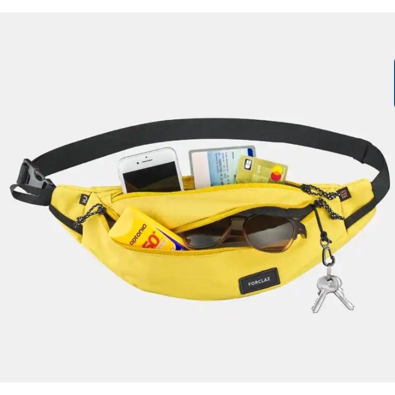 SLING BAG BELT BAG TRAVEL 2L FORCLAZ DECATHLON Shopee Malaysia