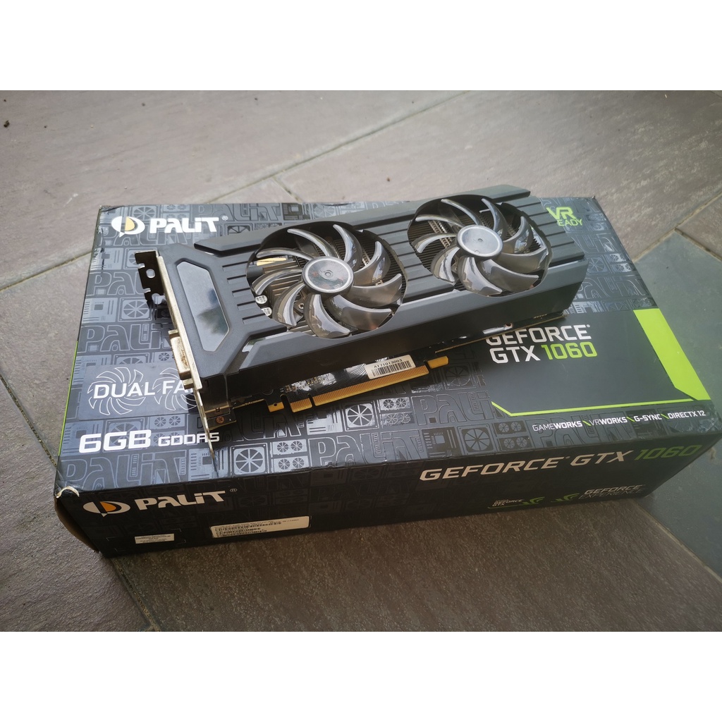 Palit geforce gtx 1060 dual 2024 6gb