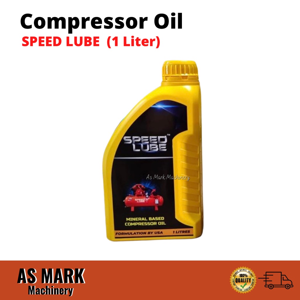 Speed Lube Compressor Oil 1 Liter Shopee Malaysia