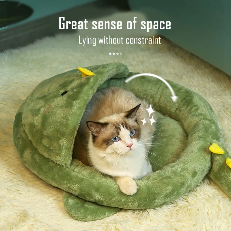 Cute Cat Bed ~ Comfy & Soft Washable