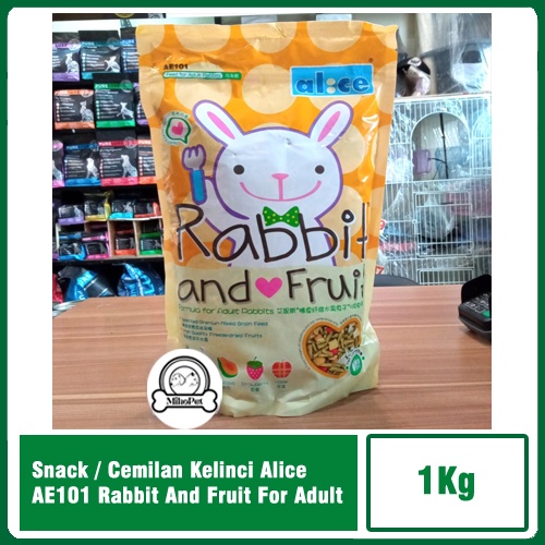 Alice AE101 Rabbit And Fruit Snack/Snack For Adult 1kg | Shopee Malaysia