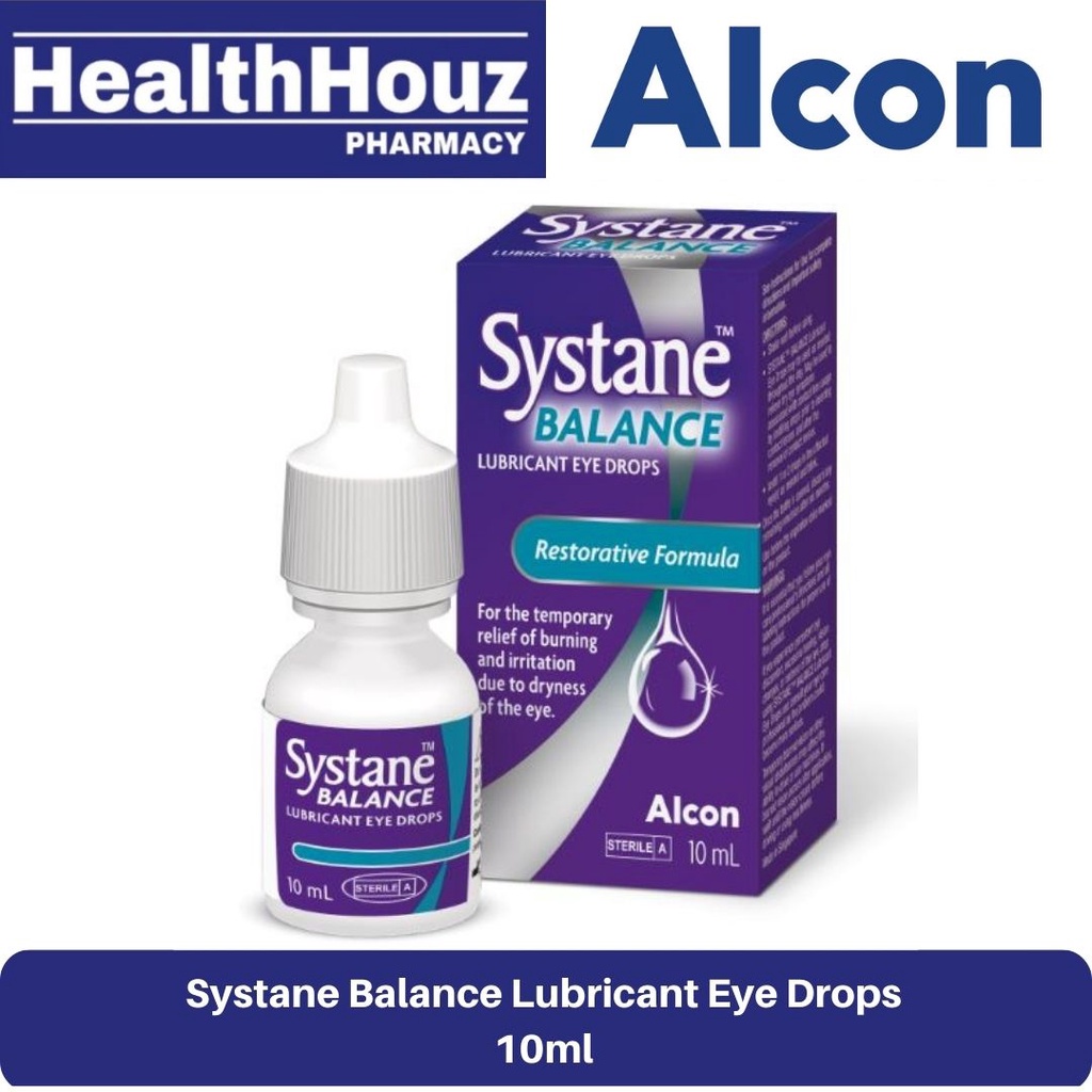 Alcon Systane Balance Lubricant Eye Drops 10 Ml Shopee Malaysia