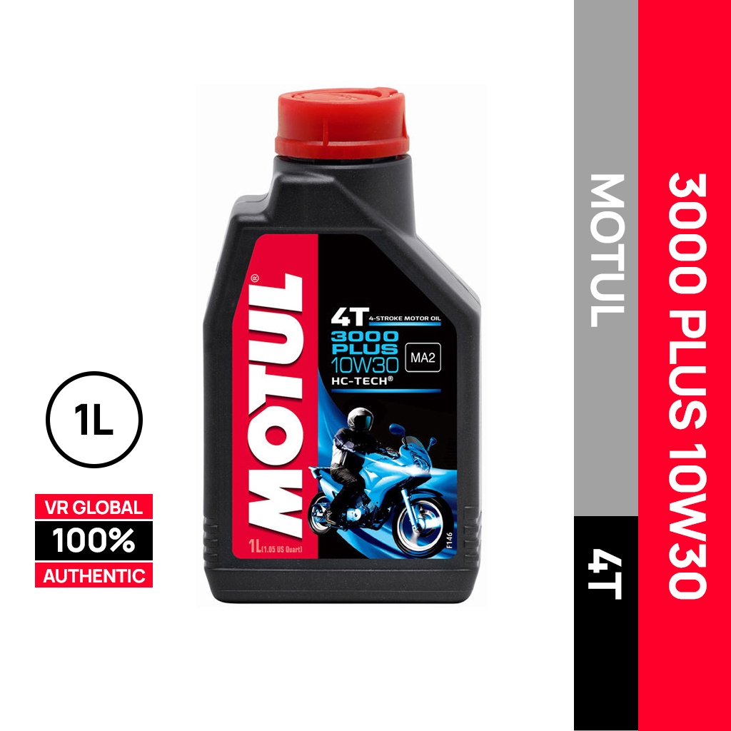 Motul 3000 Plus 10w40 4t Hc-tech Premium Mineral Engine Oil   Minyak 