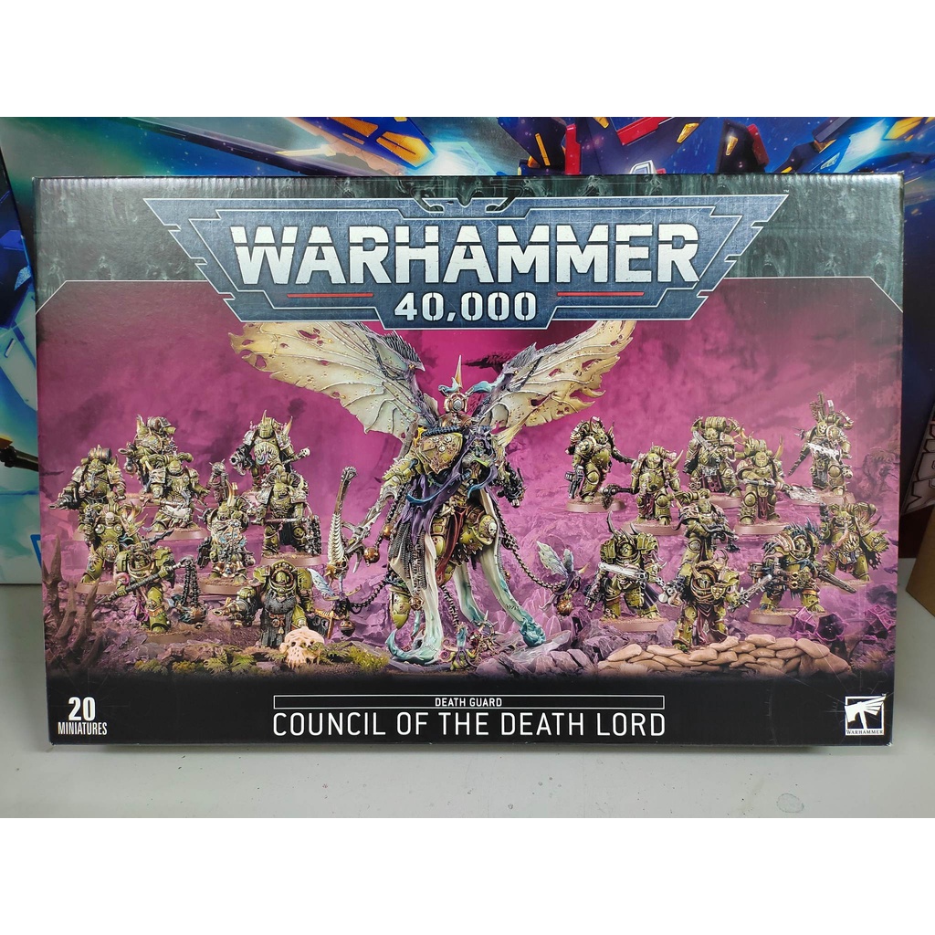 Warhammer 40K Council Of The Death Lord Battle Force Death Guards Shopee Malaysia