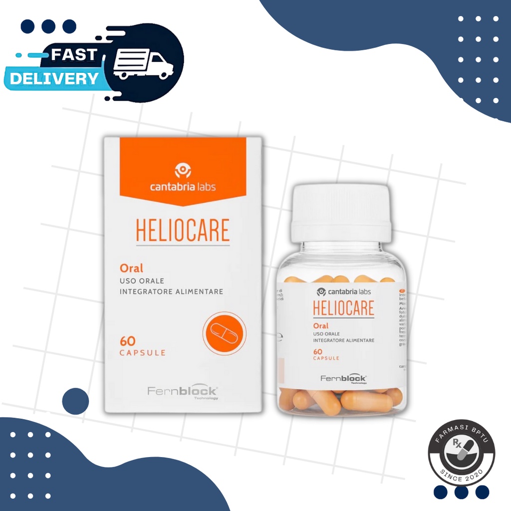 (EXPIRED 2024) HELIOCARE Oral Capsules (60 Caps) Sun Protection ...