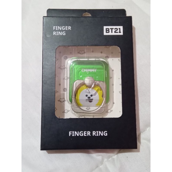 Bt21 Official Finger Ring (CHIMMY) | Shopee Malaysia