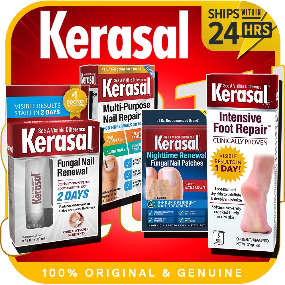 Kerasal Intensive Foot Repair Fungal Nail Renewal Nighttime Nail l