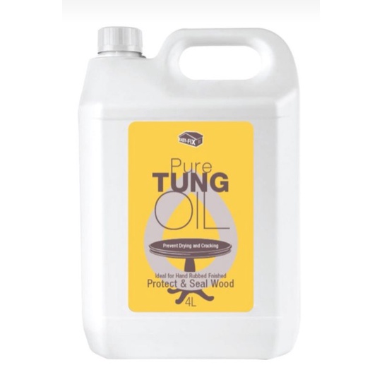 Pure Tung Oil Wood Preservatine & Polish 4 liter Shopee Malaysia
