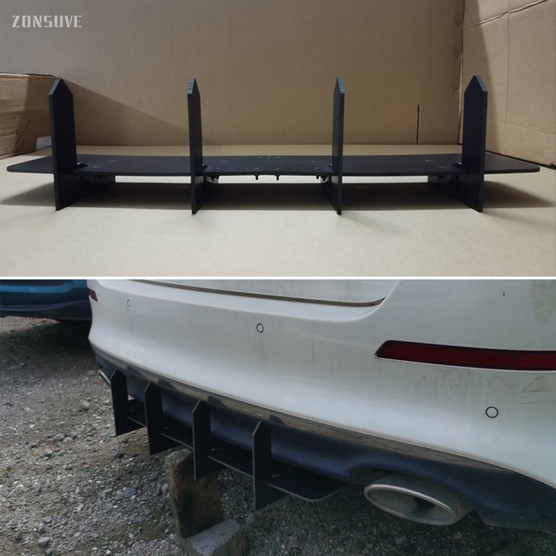 For KIA K5 Optima 2014 2015 Year Rear Bumper Diffuser Spoiler Lip