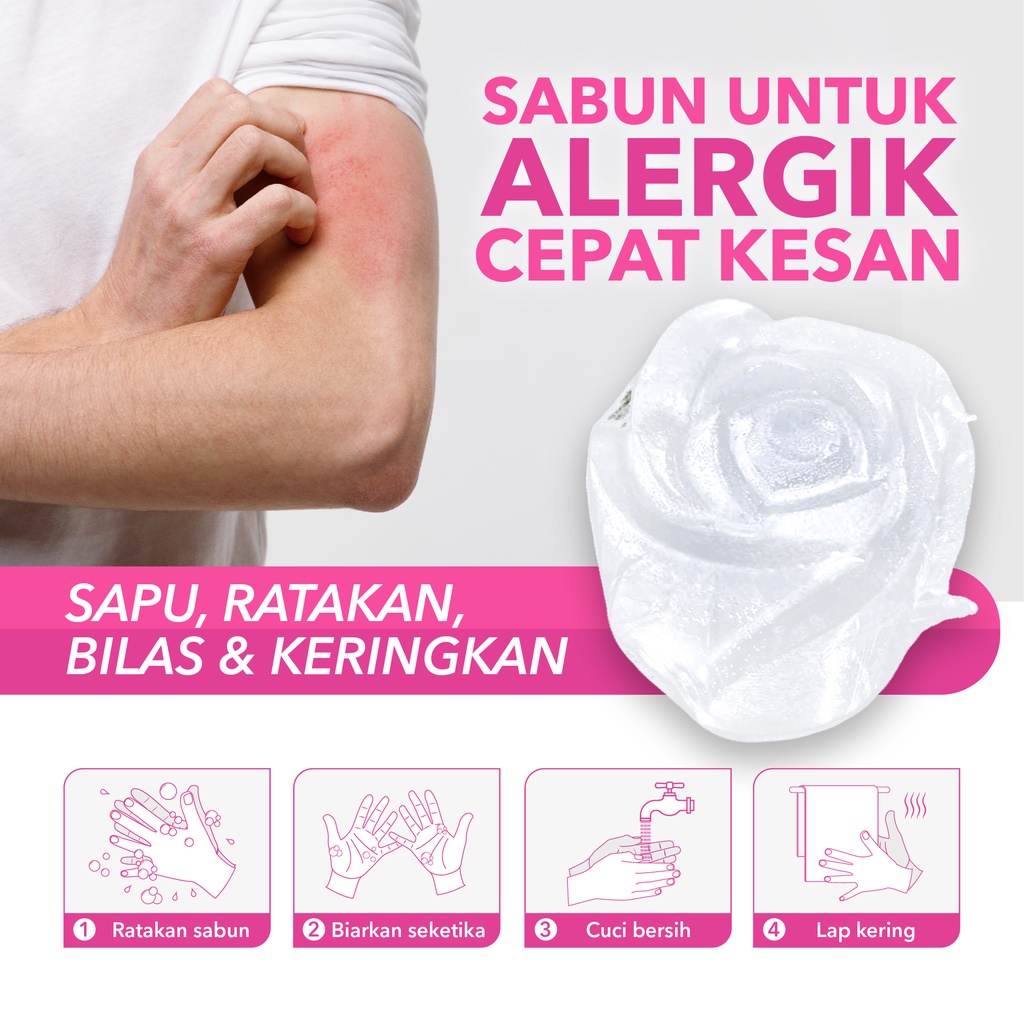 Sabun Alergik Kulit Eczema Body Wash Treatment Gatal Kulit Psoriasis ...