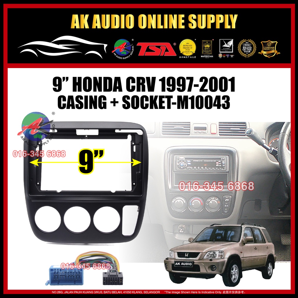 Honda CRV 1997 - 2001 Android Player 9